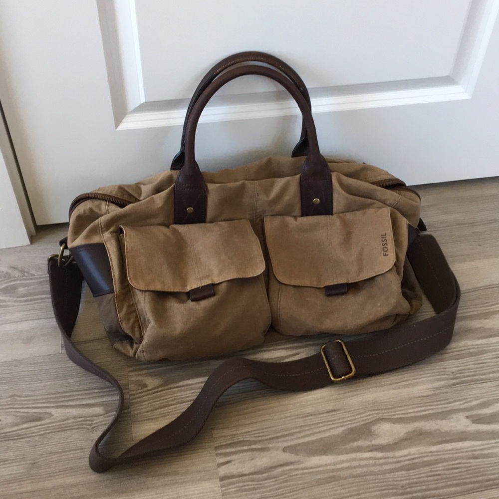 Fossil Vintage Style Duffle Bag